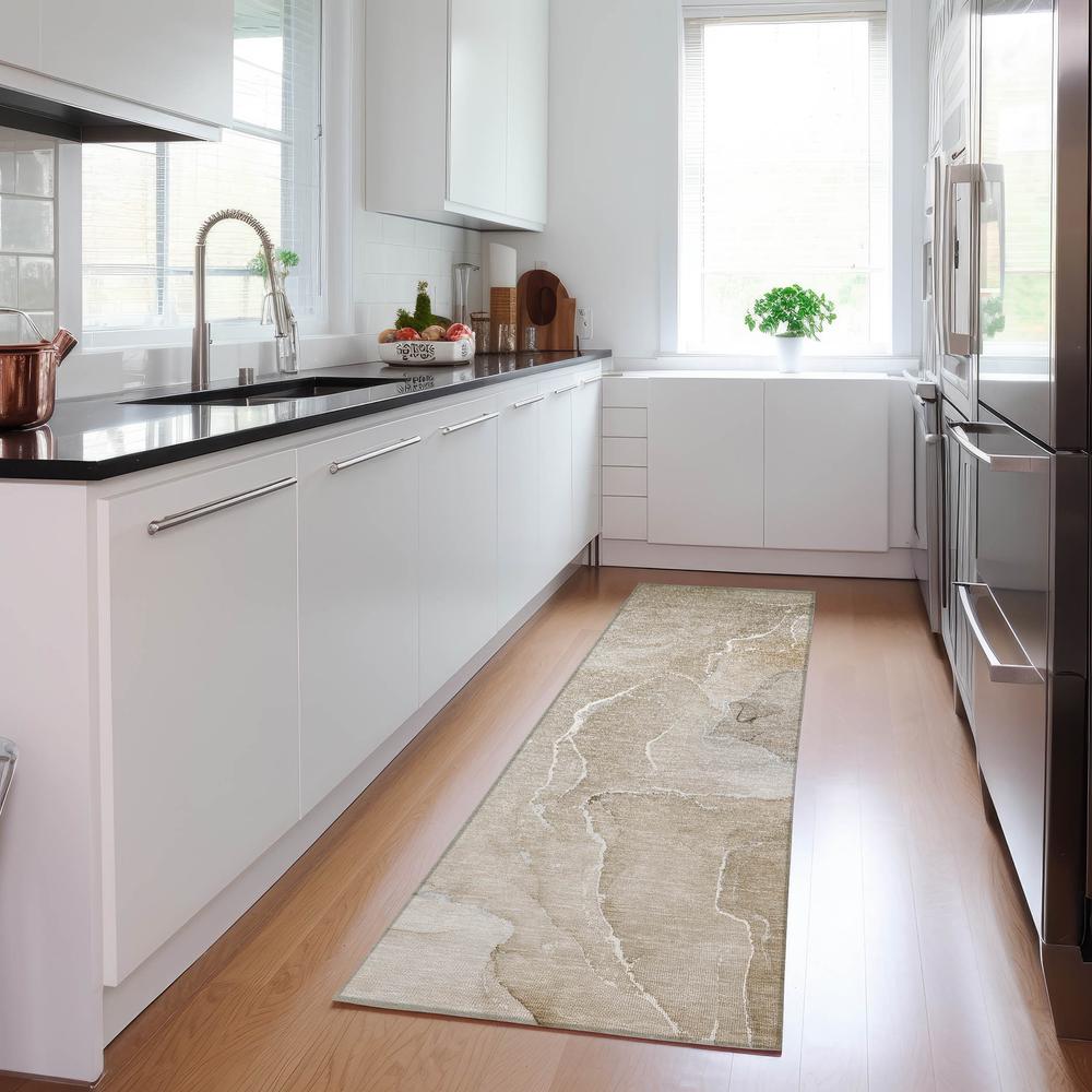 Chantille ACN511 Brown 2'3" x 7'6" Rug. Picture 6
