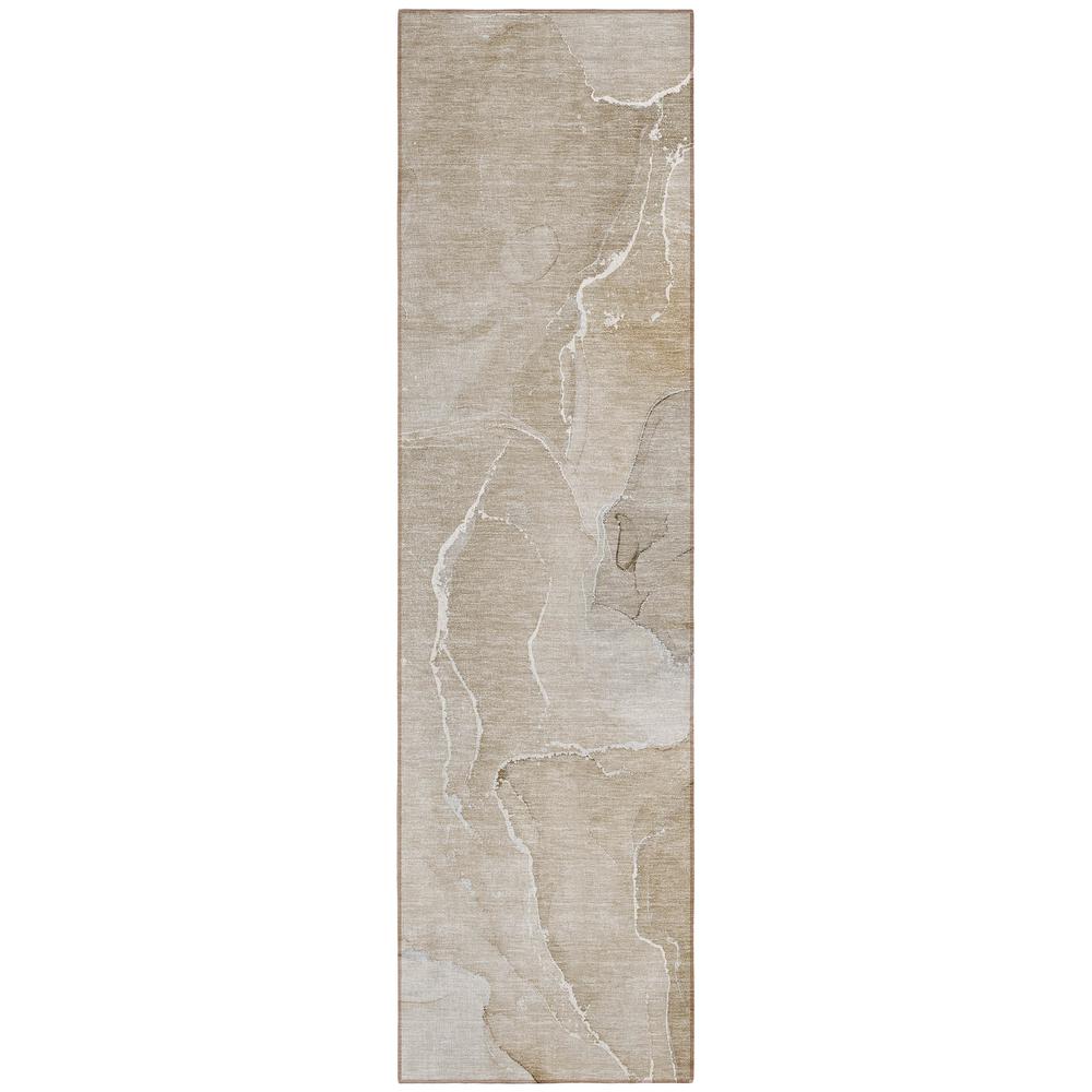 Chantille ACN511 Brown 2'3" x 7'6" Rug. Picture 1