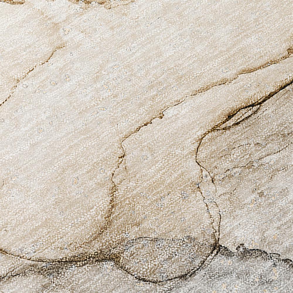 Chantille ACN512 Brown 1'8" x 2'6" Rug. Picture 5