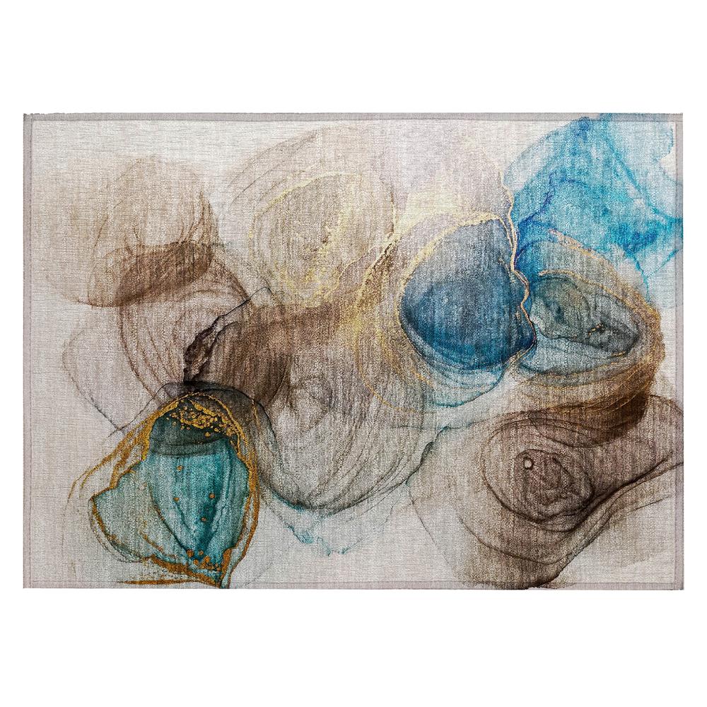 Chantille ACN513 Brown 1'8" x 2'6" Rug. Picture 1