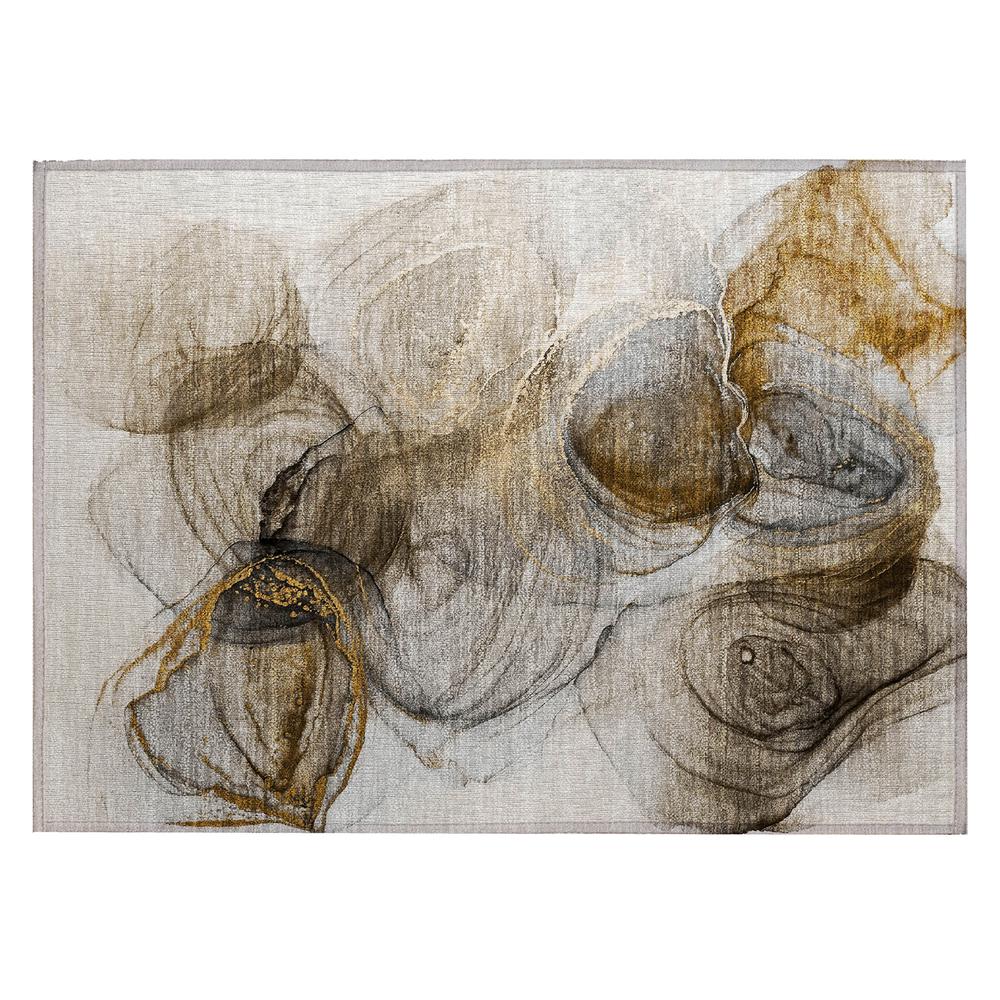 Chantille ACN513 Brown 1'8" x 2'6" Rug. Picture 1