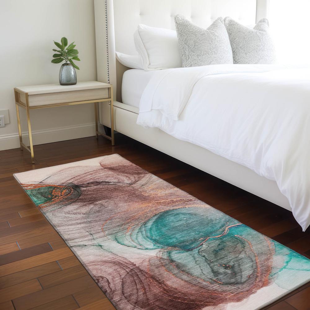Chantille ACN513 Red 2'3" x 7'6" Rug. Picture 6