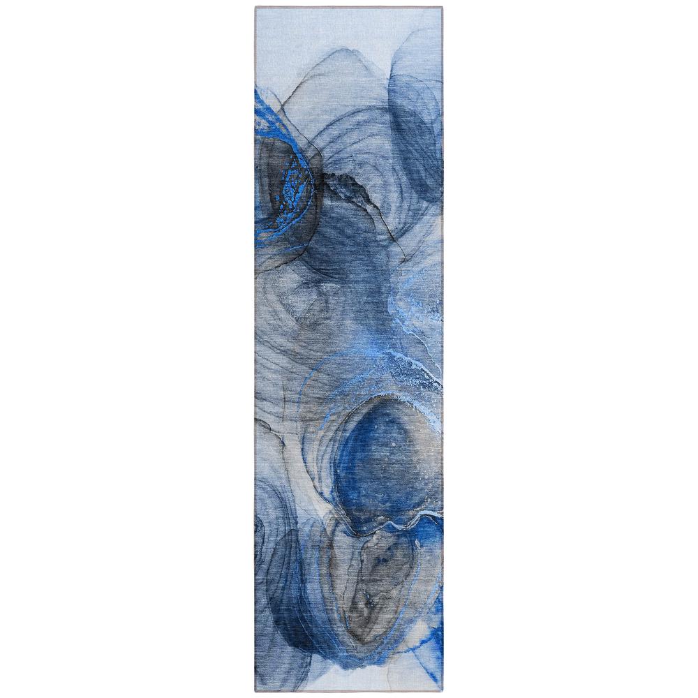 Chantille ACN513 Blue 2'3" x 7'6" Rug. Picture 1