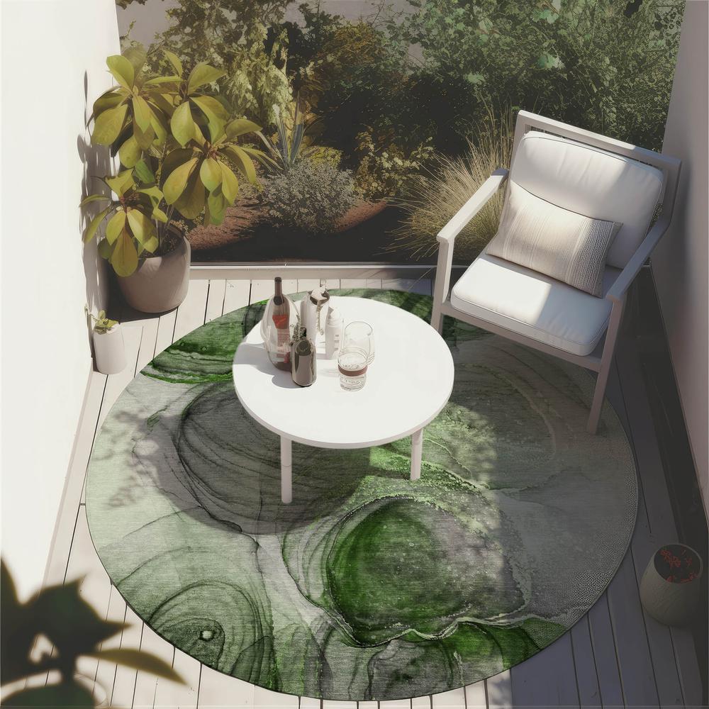 Chantille ACN513 Green 8' x 8' Rug. Picture 8