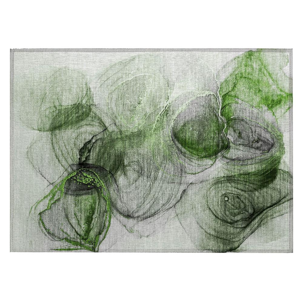 Chantille ACN513 Green 1'8" x 2'6" Rug. Picture 1