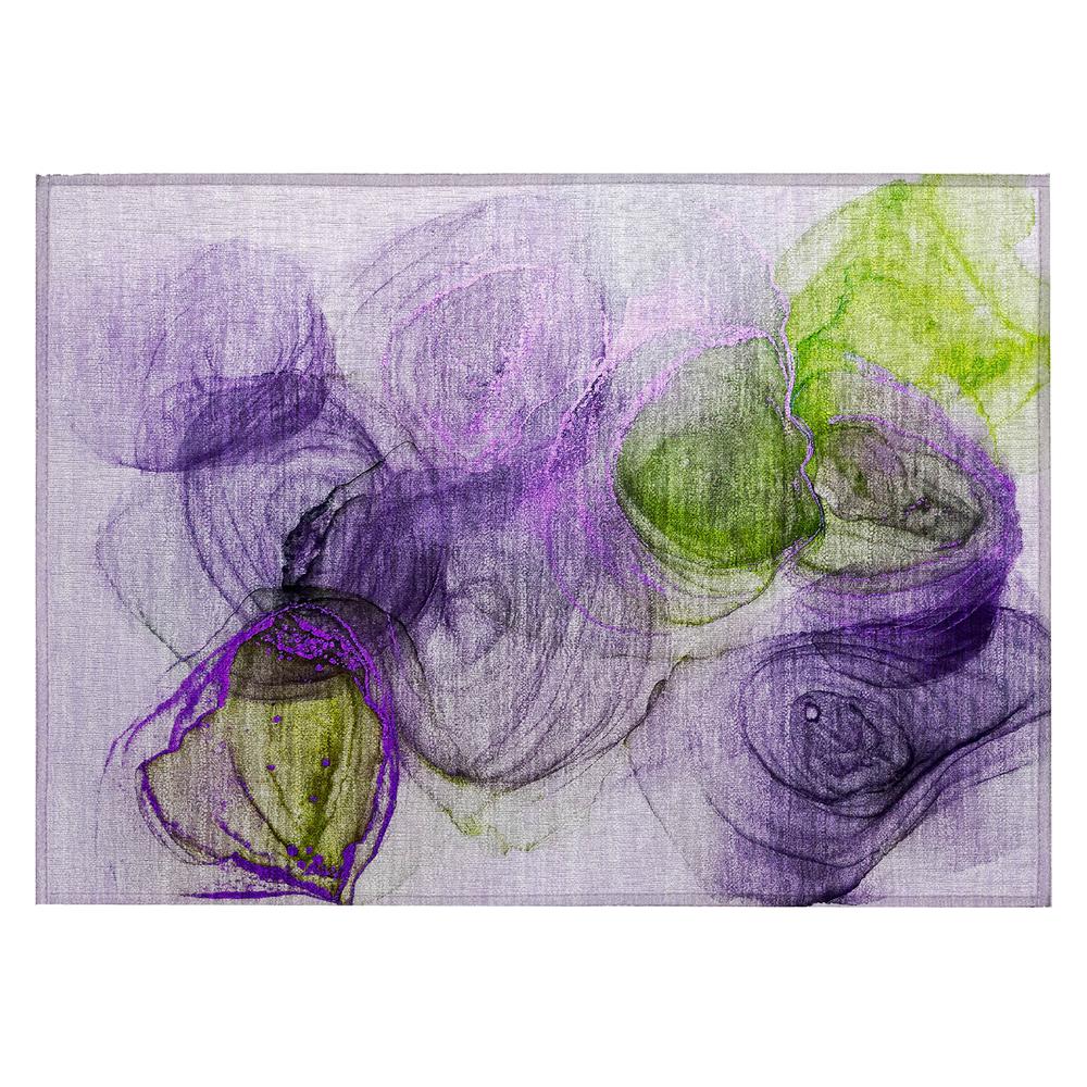 Chantille ACN513 Purple 1'8" x 2'6" Rug. Picture 1
