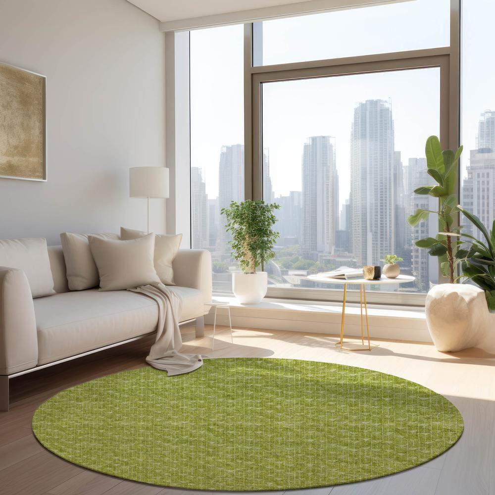 Chantille ACN514 Green 8' x 8' Rug. Picture 6