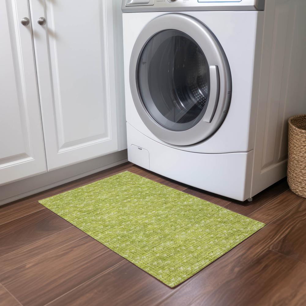 Chantille ACN514 Green 1'8" x 2'6" Rug. Picture 6