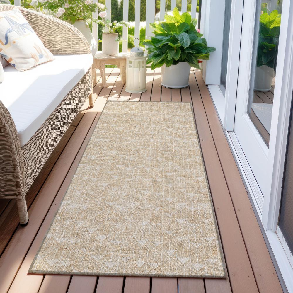 Chantille ACN514 Brown 2'3" x 7'6" Rug. Picture 7
