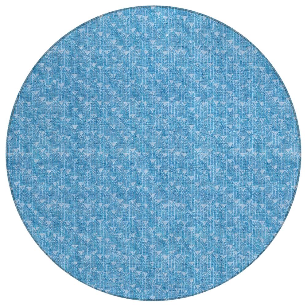 Chantille ACN514 Blue 8' x 8' Rug. Picture 1