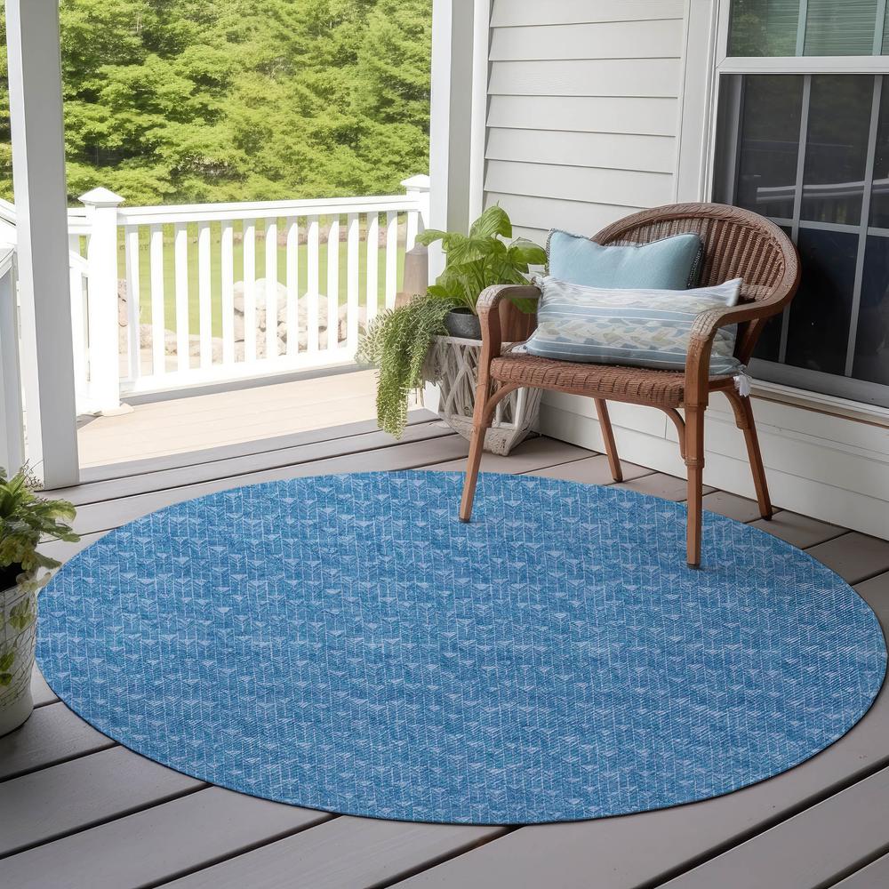 Chantille ACN514 Blue 8' x 8' Rug. Picture 7