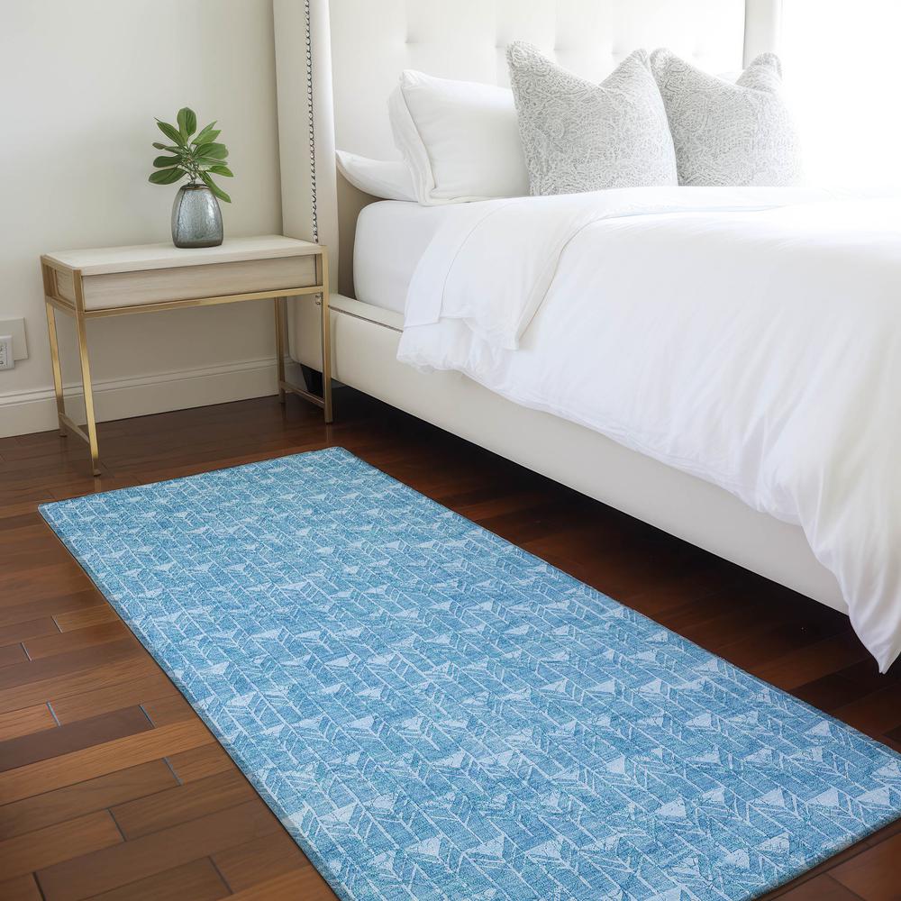 Chantille ACN514 Blue 2'3" x 7'6" Rug. Picture 6