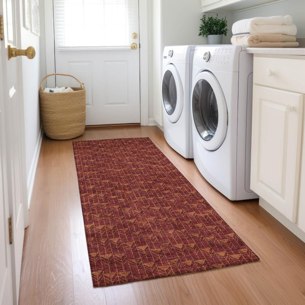 Chantille ACN514 Red 2'3" x 7'6" Rug. Picture 6