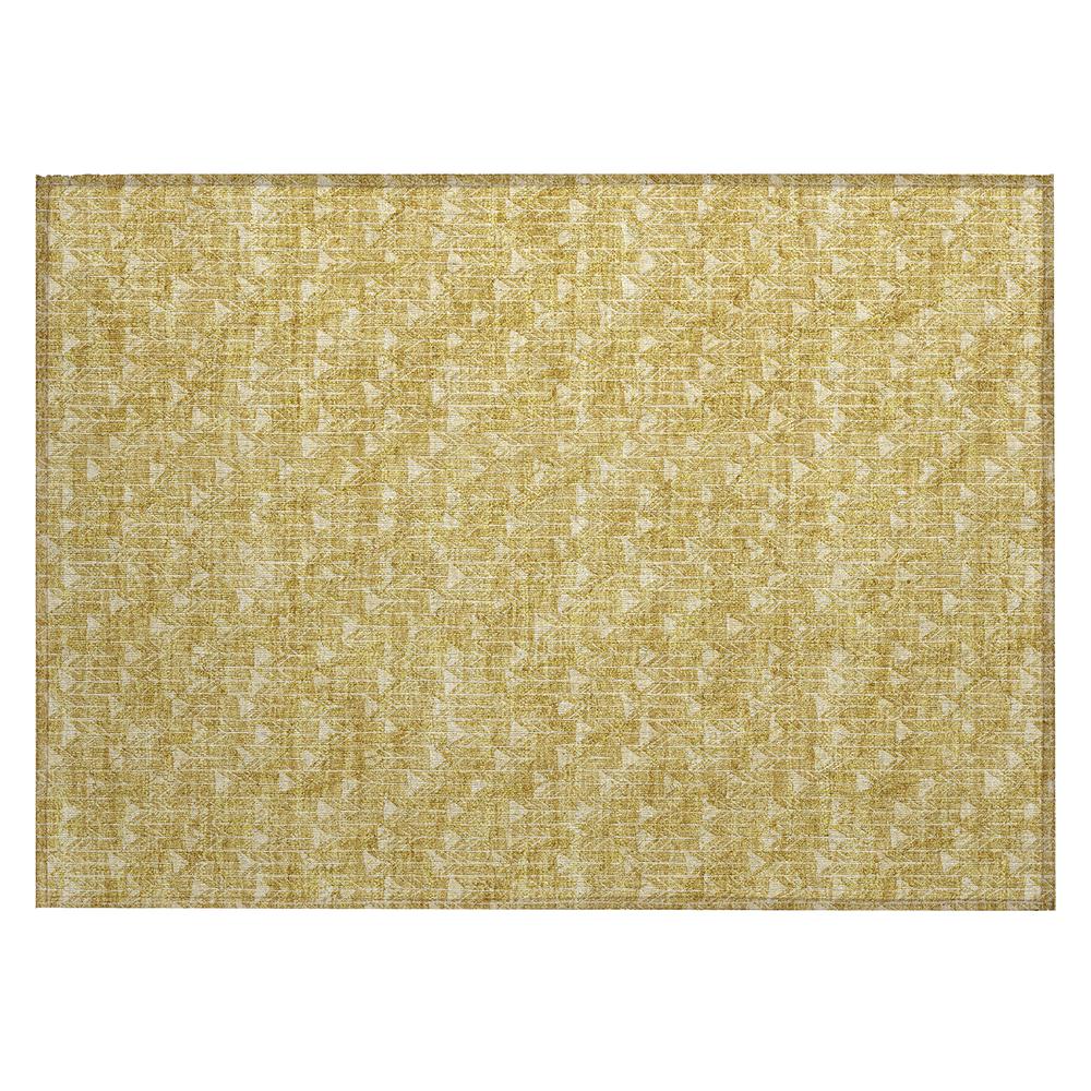 Chantille ACN514 Gold 1'8" x 2'6" Rug. Picture 1