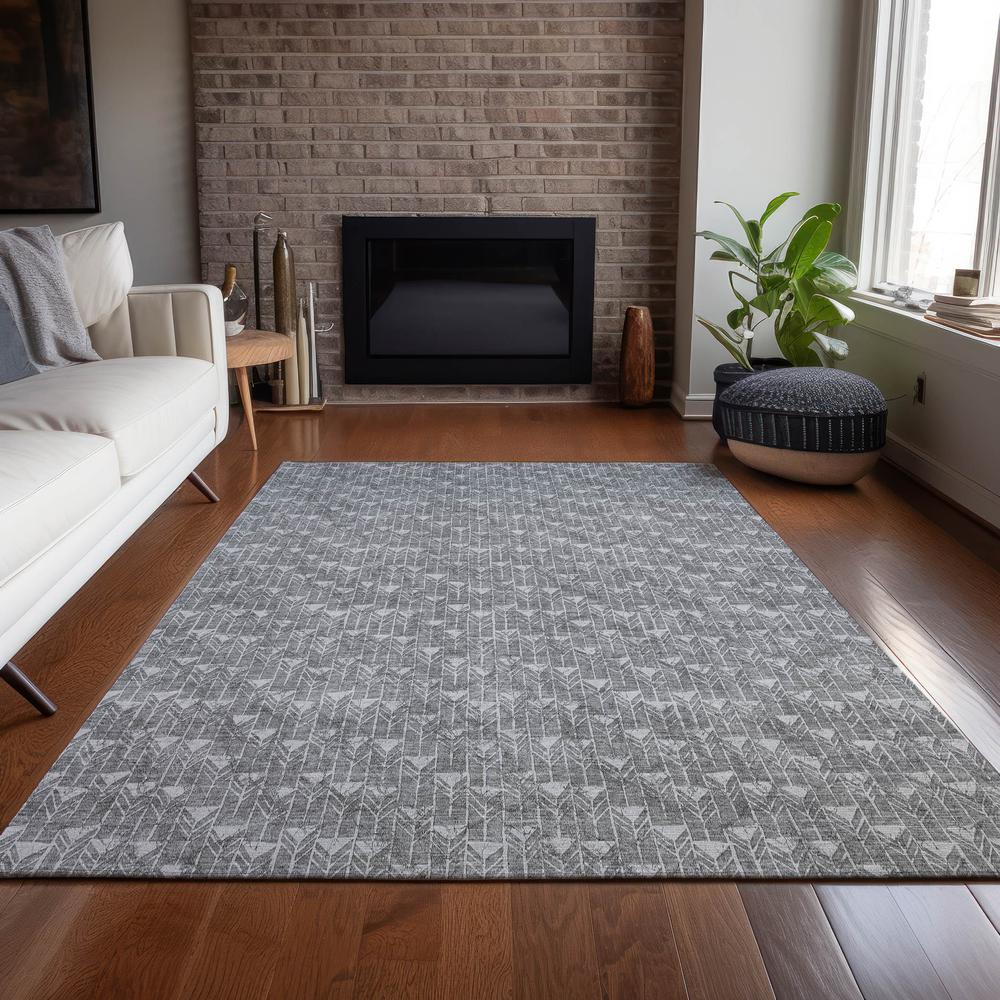 Chantille ACN514 Gray 2'6" x 3'10" Rug. Picture 7