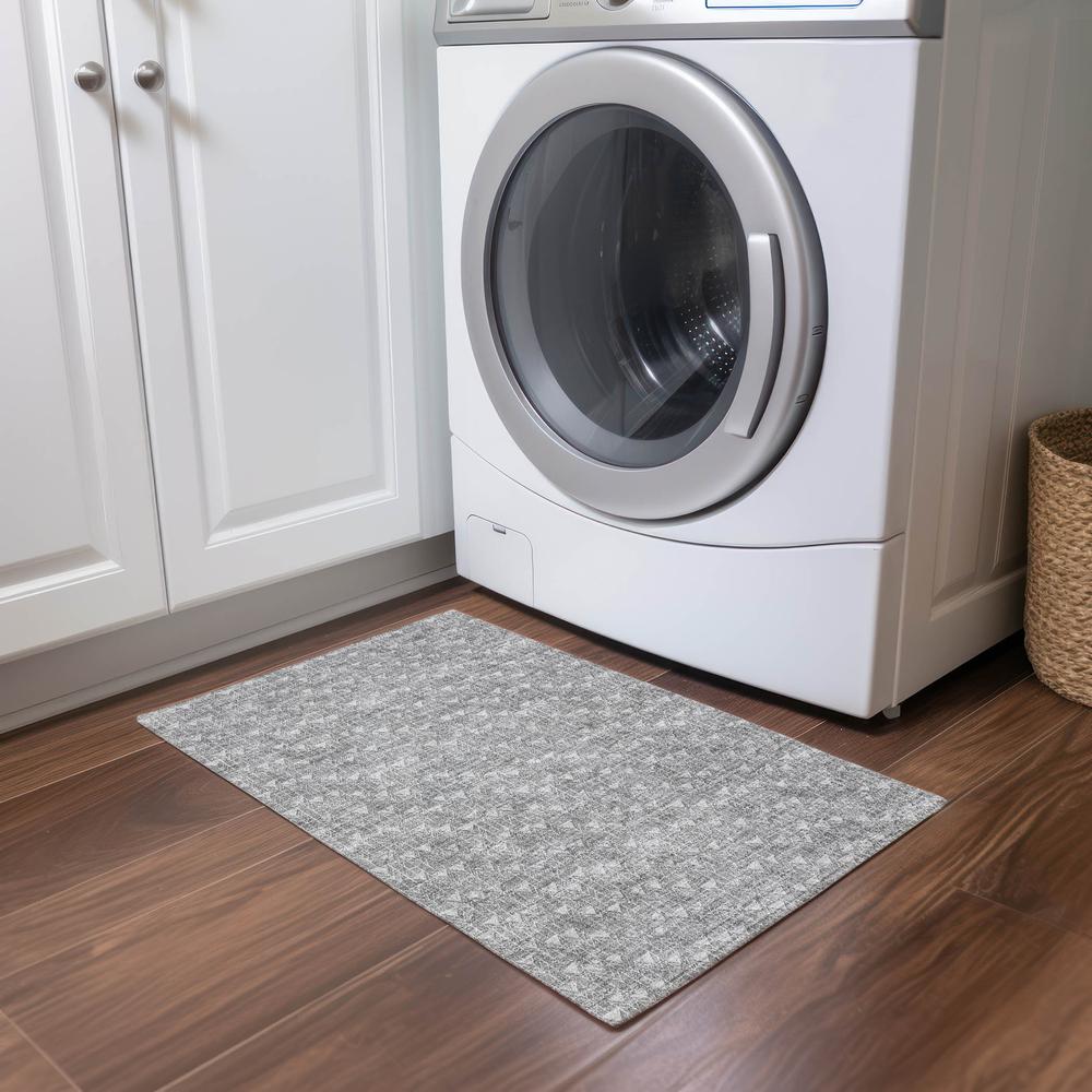 Chantille ACN514 Gray 1'8" x 2'6" Rug. Picture 6