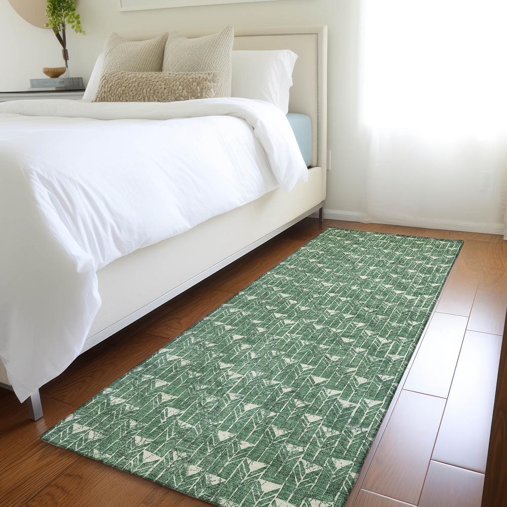 Chantille ACN514 Green 2'3" x 7'6" Rug. Picture 6