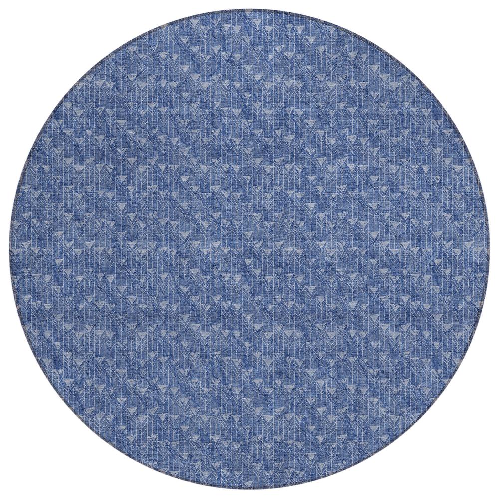 Chantille ACN514 Blue 8' x 8' Rug. Picture 1
