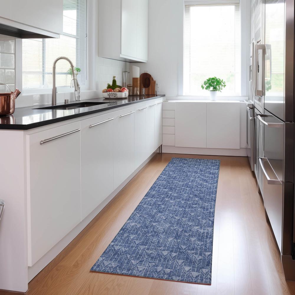 Chantille ACN514 Blue 2'3" x 7'6" Rug. Picture 7