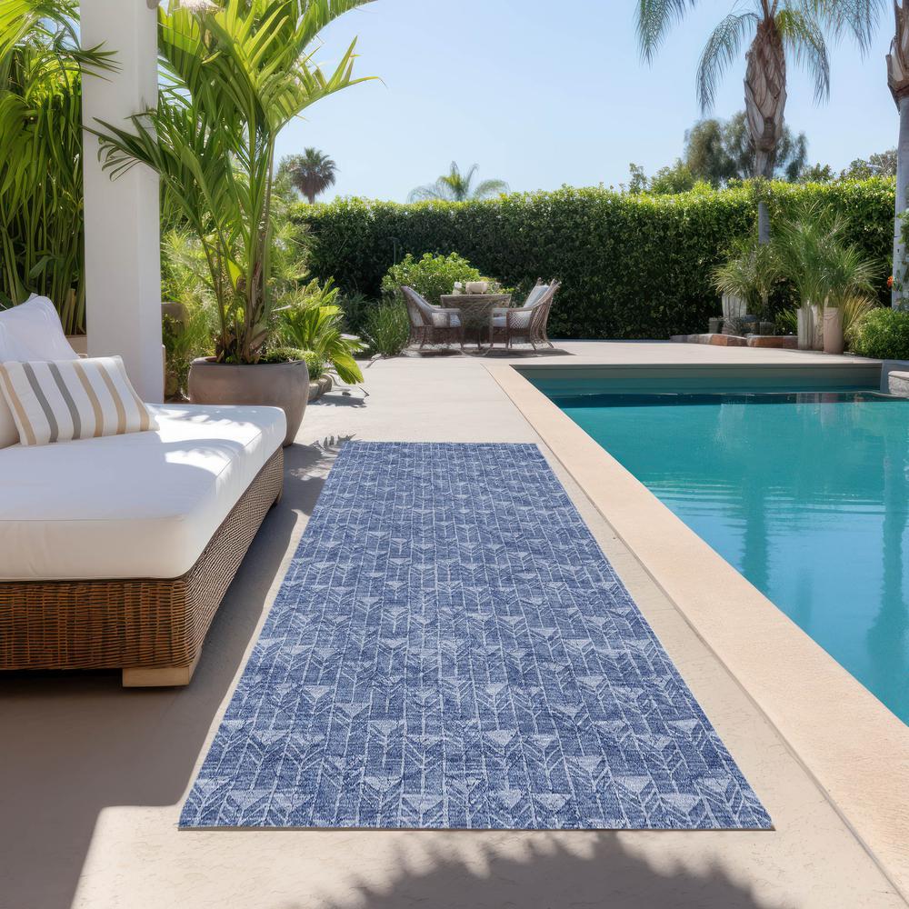 Chantille ACN514 Blue 2'3" x 7'6" Rug. Picture 8