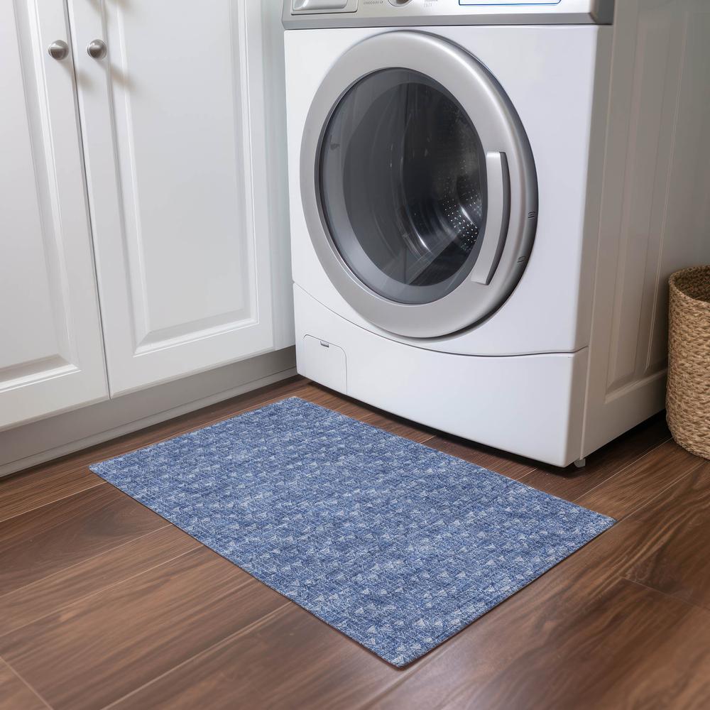 Chantille ACN514 Blue 1'8" x 2'6" Rug. Picture 6