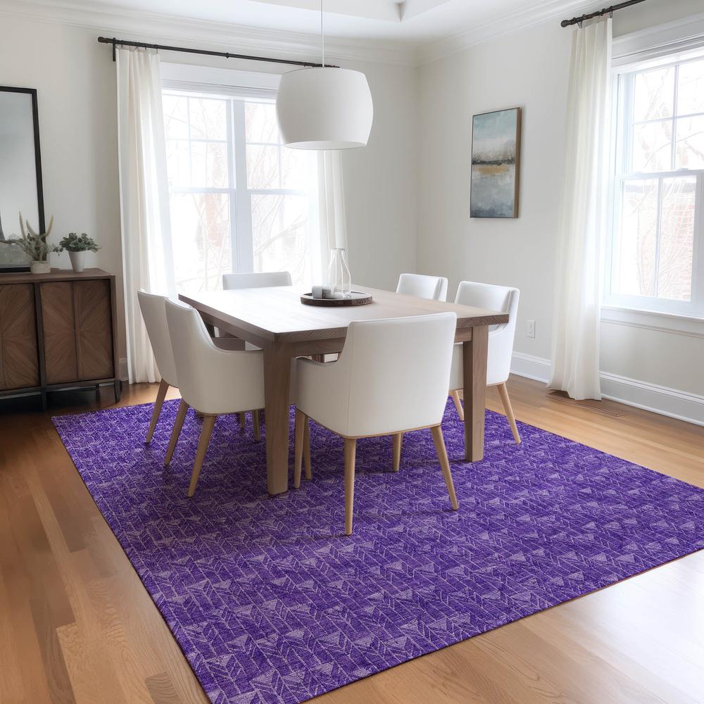 Chantille ACN514 Purple 2'6" x 3'10" Rug. Picture 6