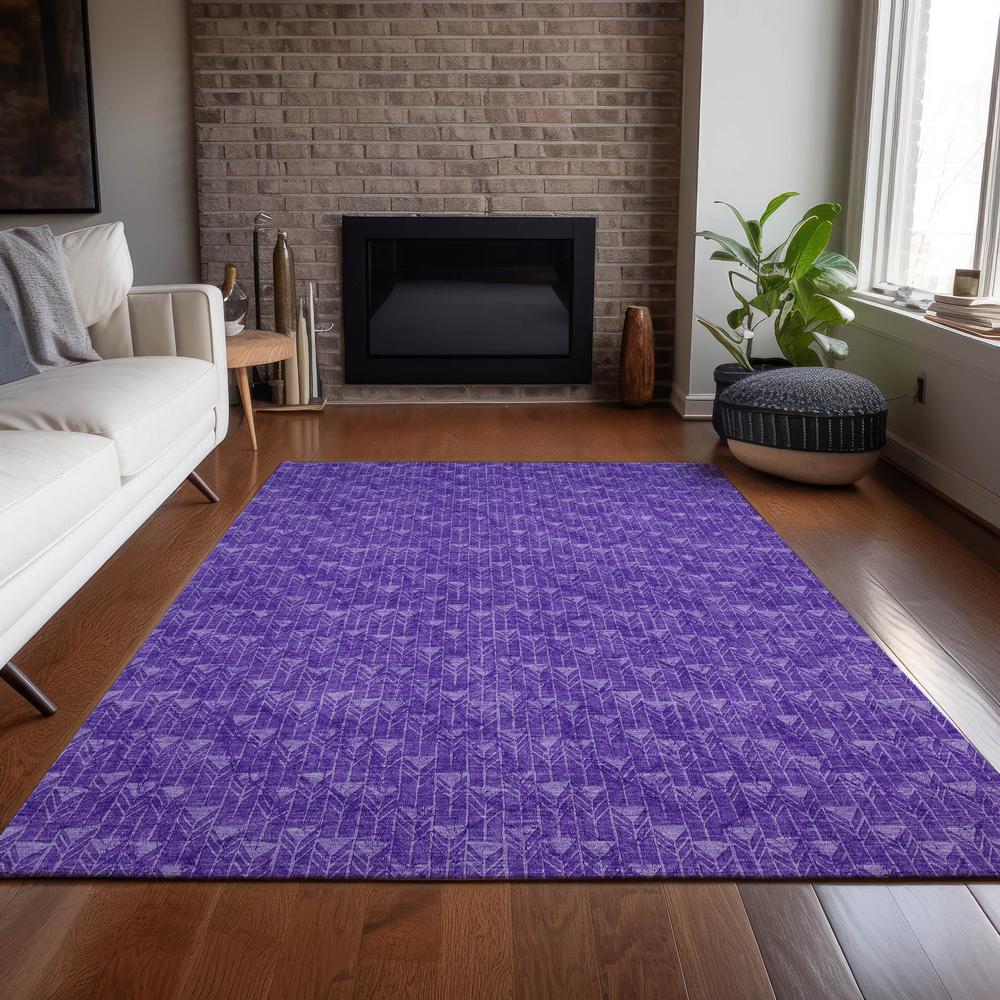 Chantille ACN514 Purple 2'6" x 3'10" Rug. Picture 7