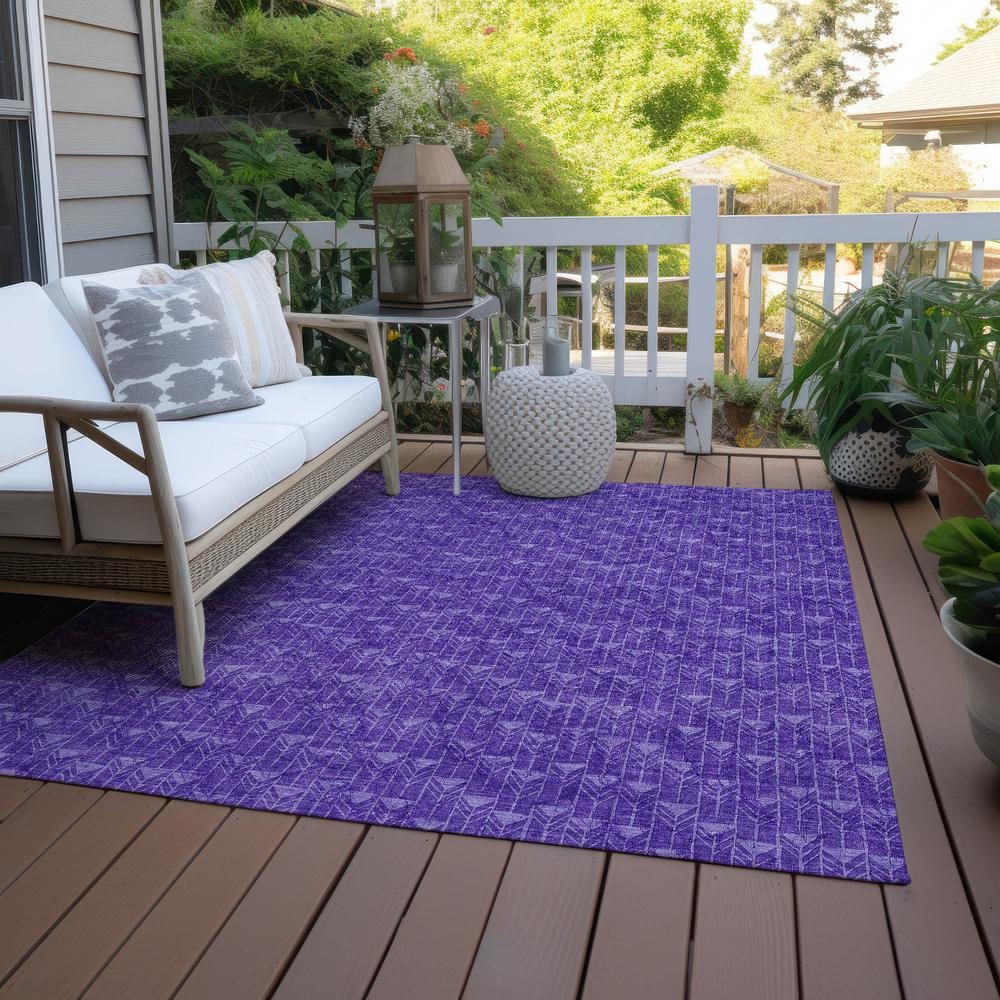 Chantille ACN514 Purple 2'6" x 3'10" Rug. Picture 8