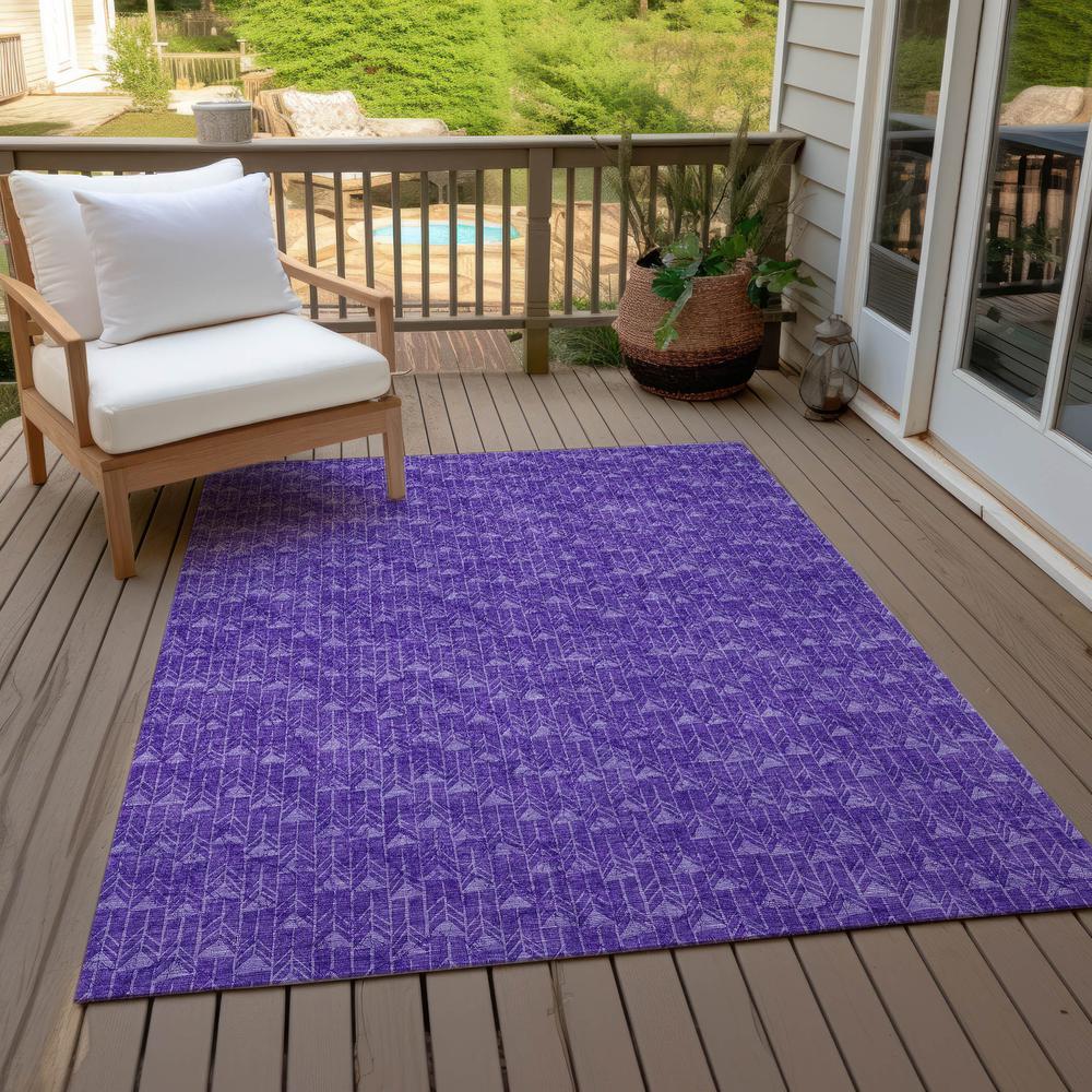 Chantille ACN514 Purple 2'6" x 3'10" Rug. Picture 9