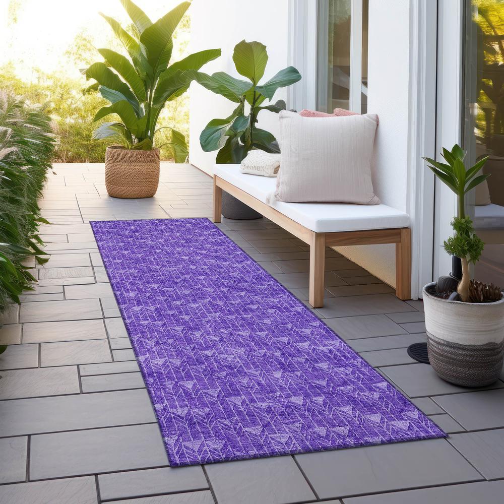 Chantille ACN514 Purple 2'3" x 7'6" Rug. Picture 8