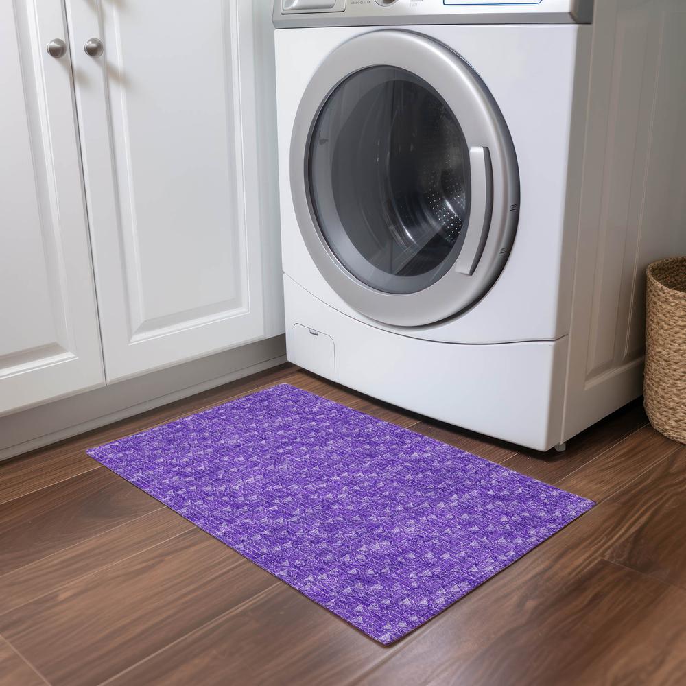 Chantille ACN514 Purple 1'8" x 2'6" Rug. Picture 6