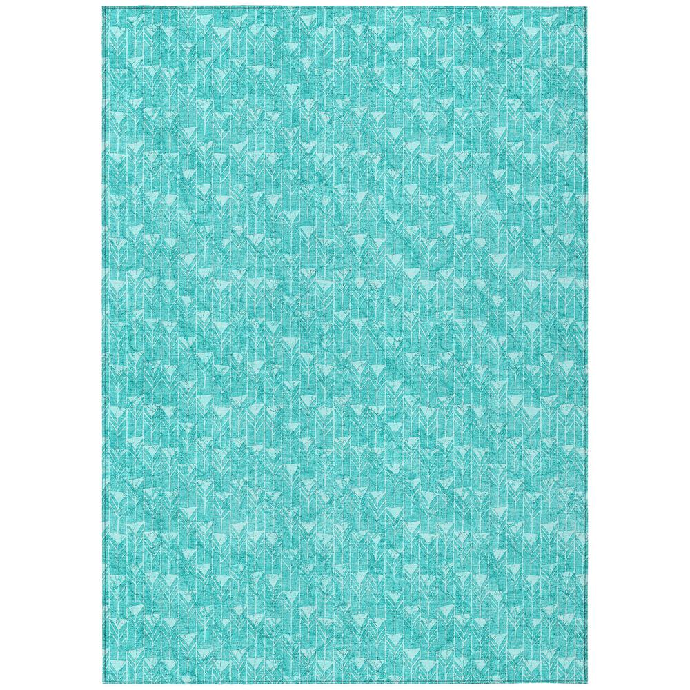 Chantille ACN514 Teal 2'6" x 3'10" Rug. Picture 1