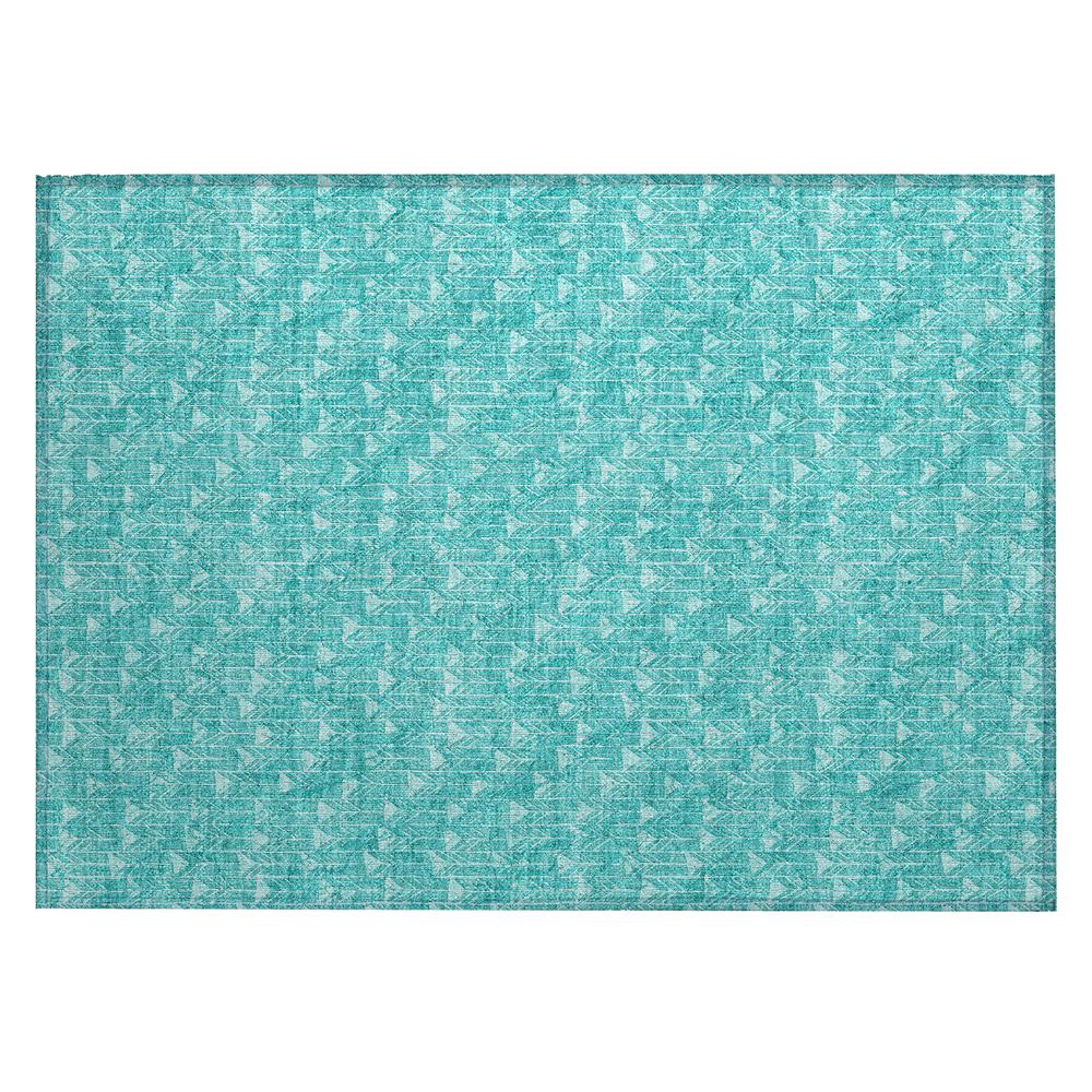 Chantille ACN514 Teal 1'8" x 2'6" Rug. Picture 1