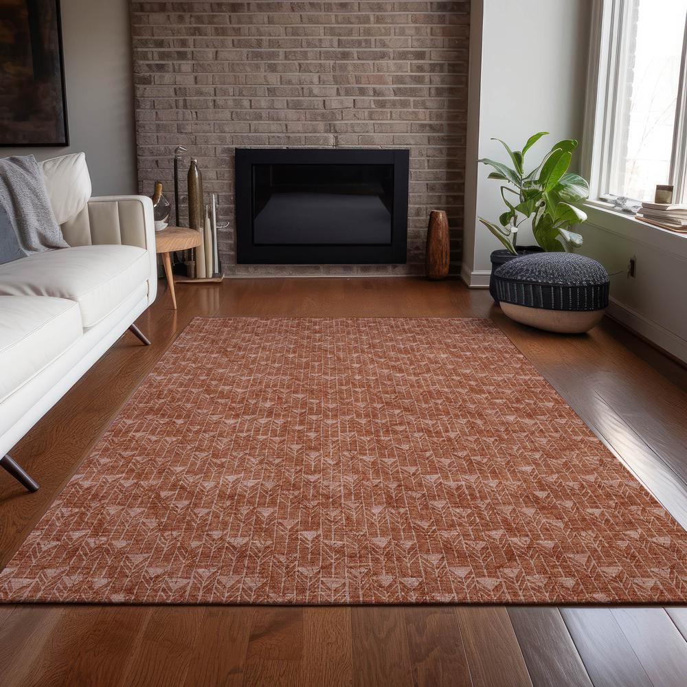 Chantille ACN514 Orange 2'6" x 3'10" Rug. Picture 7