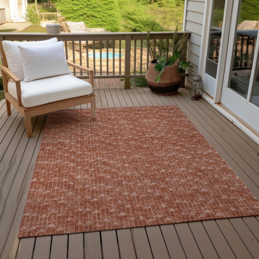 Chantille ACN514 Orange 2'6" x 3'10" Rug. Picture 9