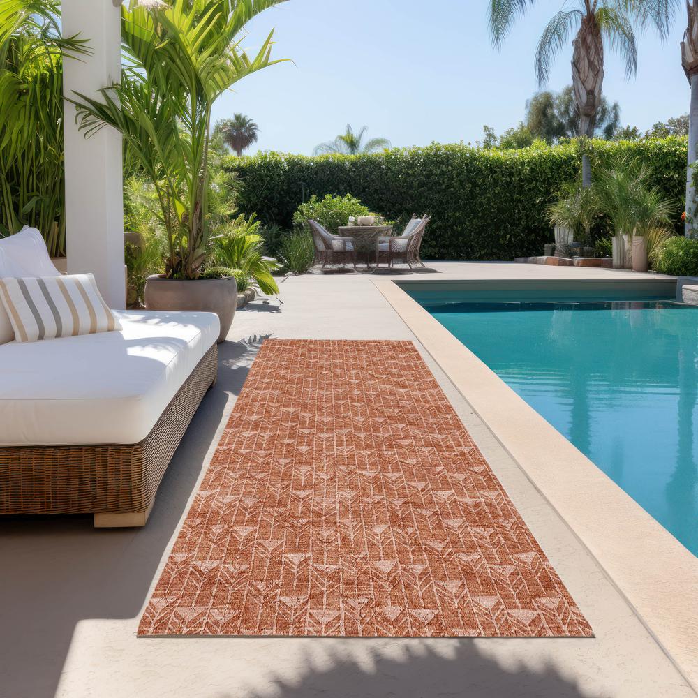 Chantille ACN514 Orange 2'3" x 7'6" Rug. Picture 7