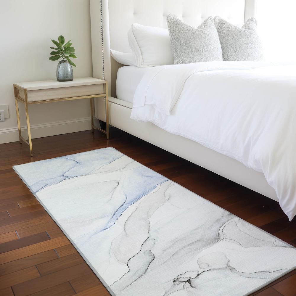 Chantille ACN515 Blue 2'3" x 7'6" Rug. Picture 6