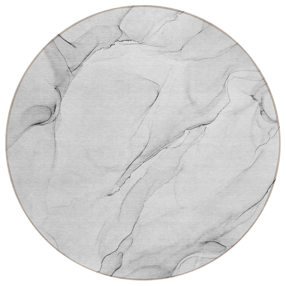 Chantille ACN515 Gray 8' x 8' Rug. Picture 1