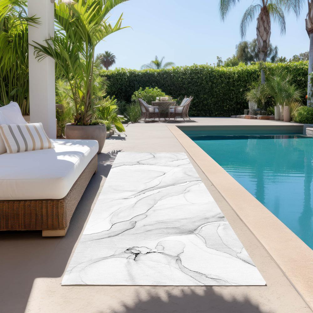 Chantille ACN515 Gray 2'3" x 7'6" Rug. Picture 7