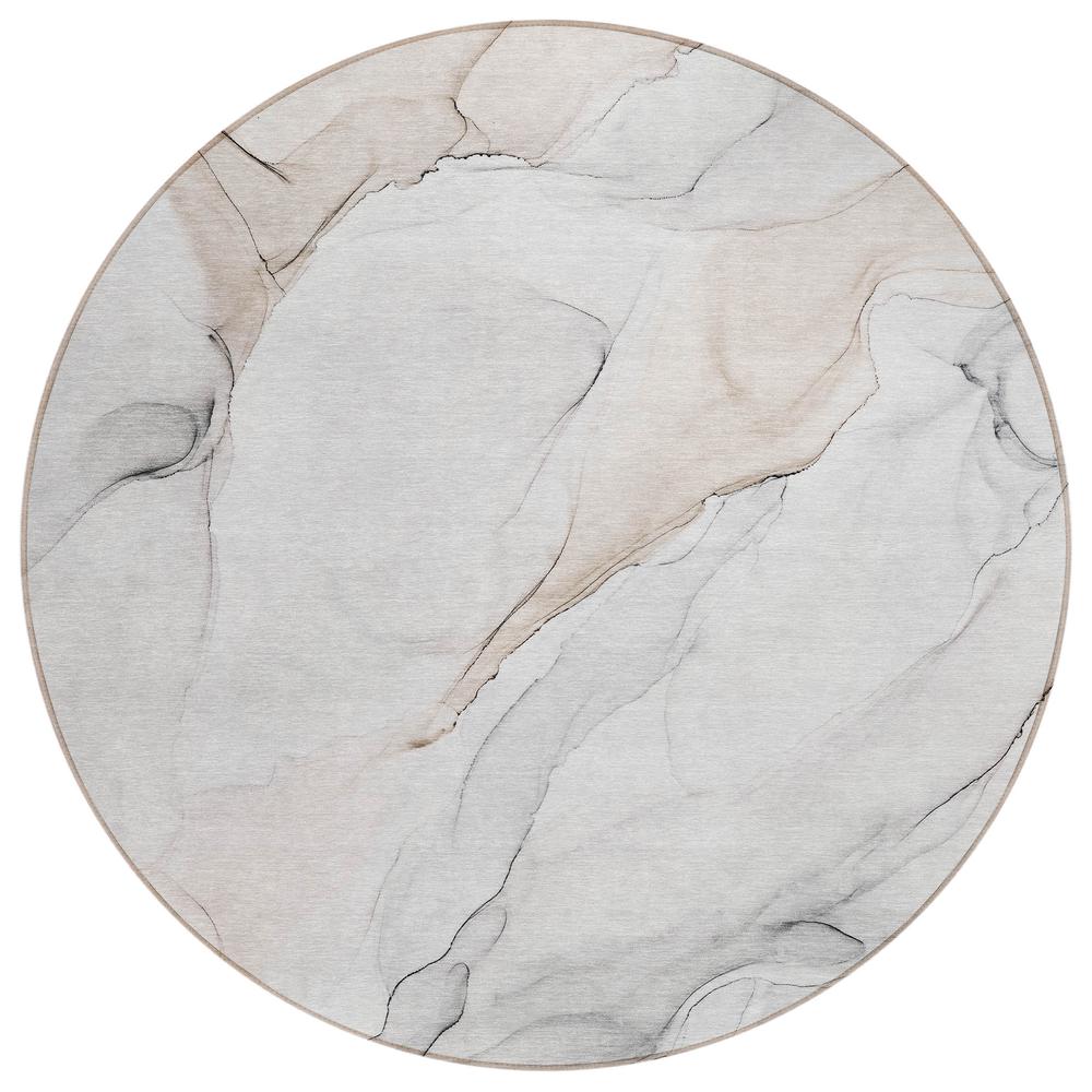 Chantille ACN515 Ivory 8' x 8' Rug. Picture 1