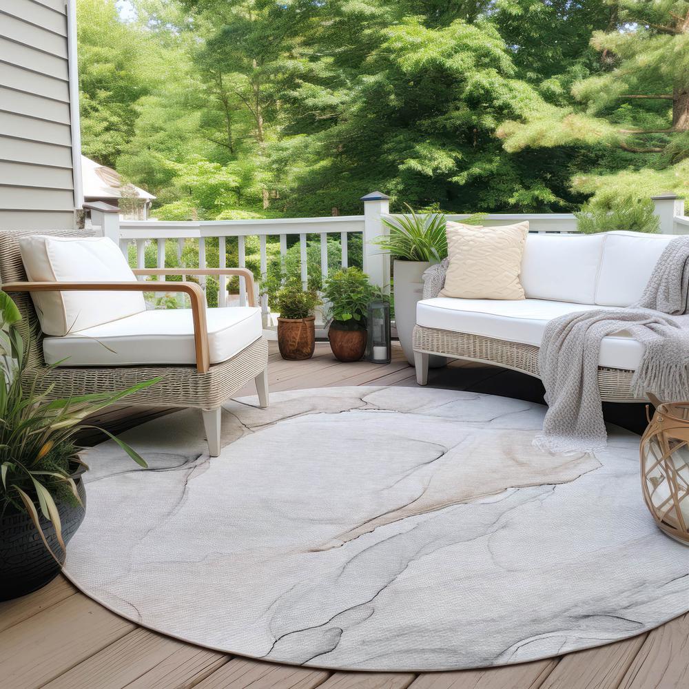 Chantille ACN515 Ivory 8' x 8' Rug. Picture 8
