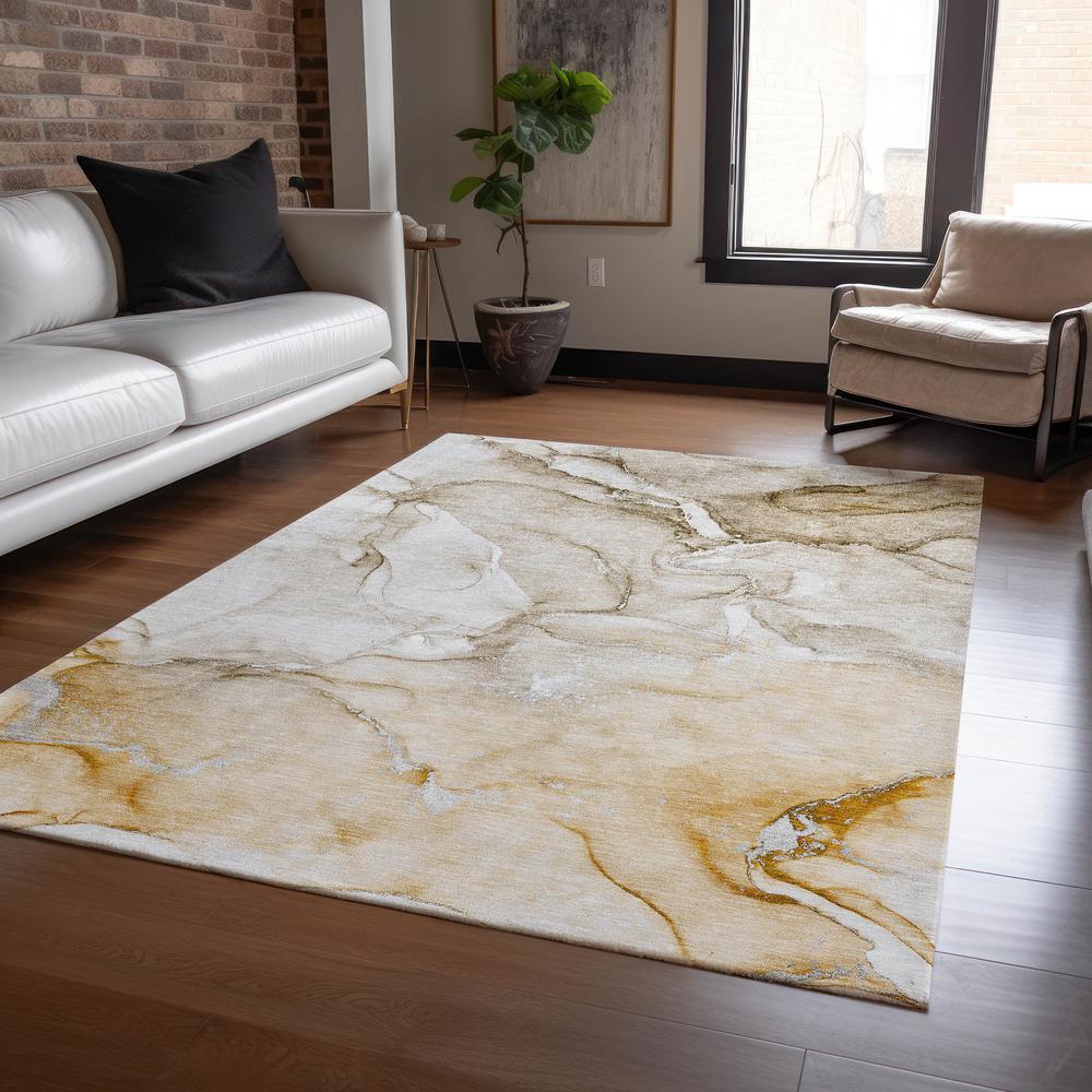 Chantille ACN516 Brown 2'6" x 3'10" Rug. Picture 6