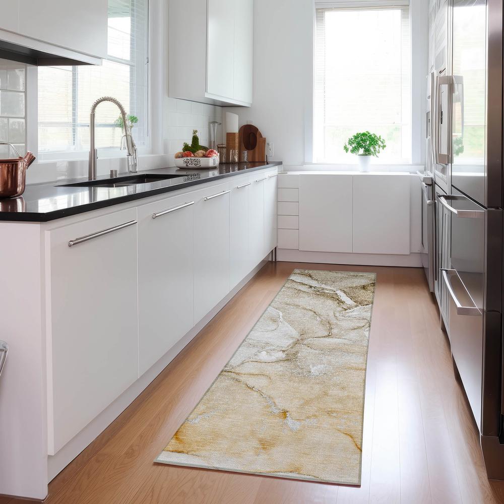 Chantille ACN516 Brown 2'3" x 7'6" Rug. Picture 6