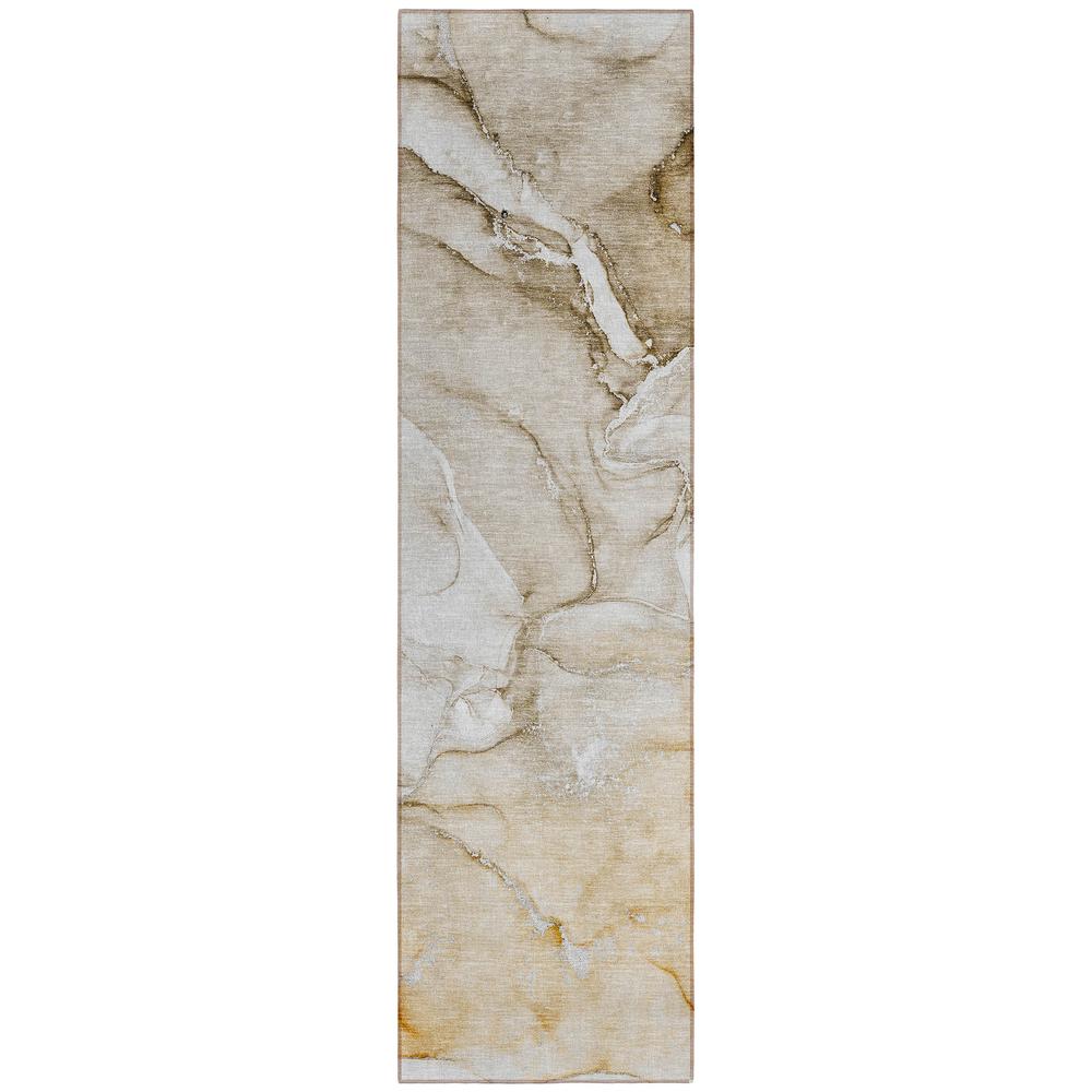 Chantille ACN516 Brown 2'3" x 7'6" Rug. Picture 1