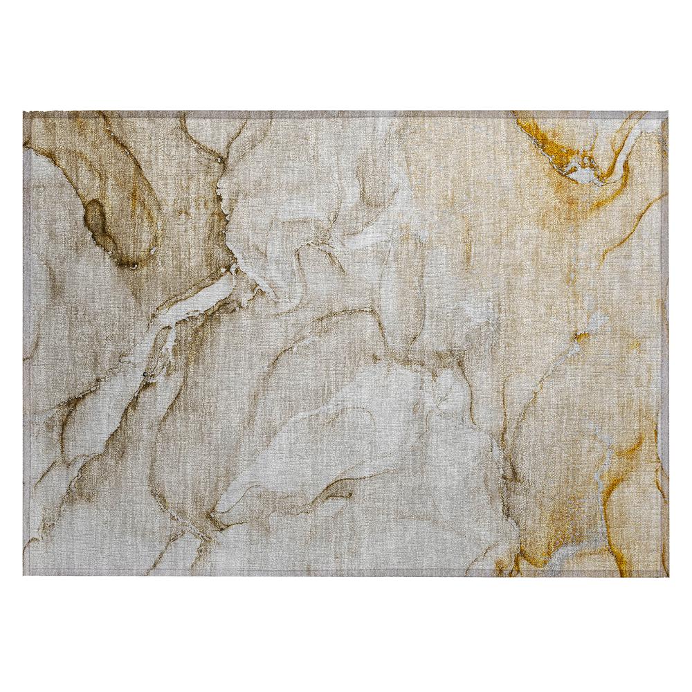 Chantille ACN516 Brown 1'8" x 2'6" Rug. Picture 1