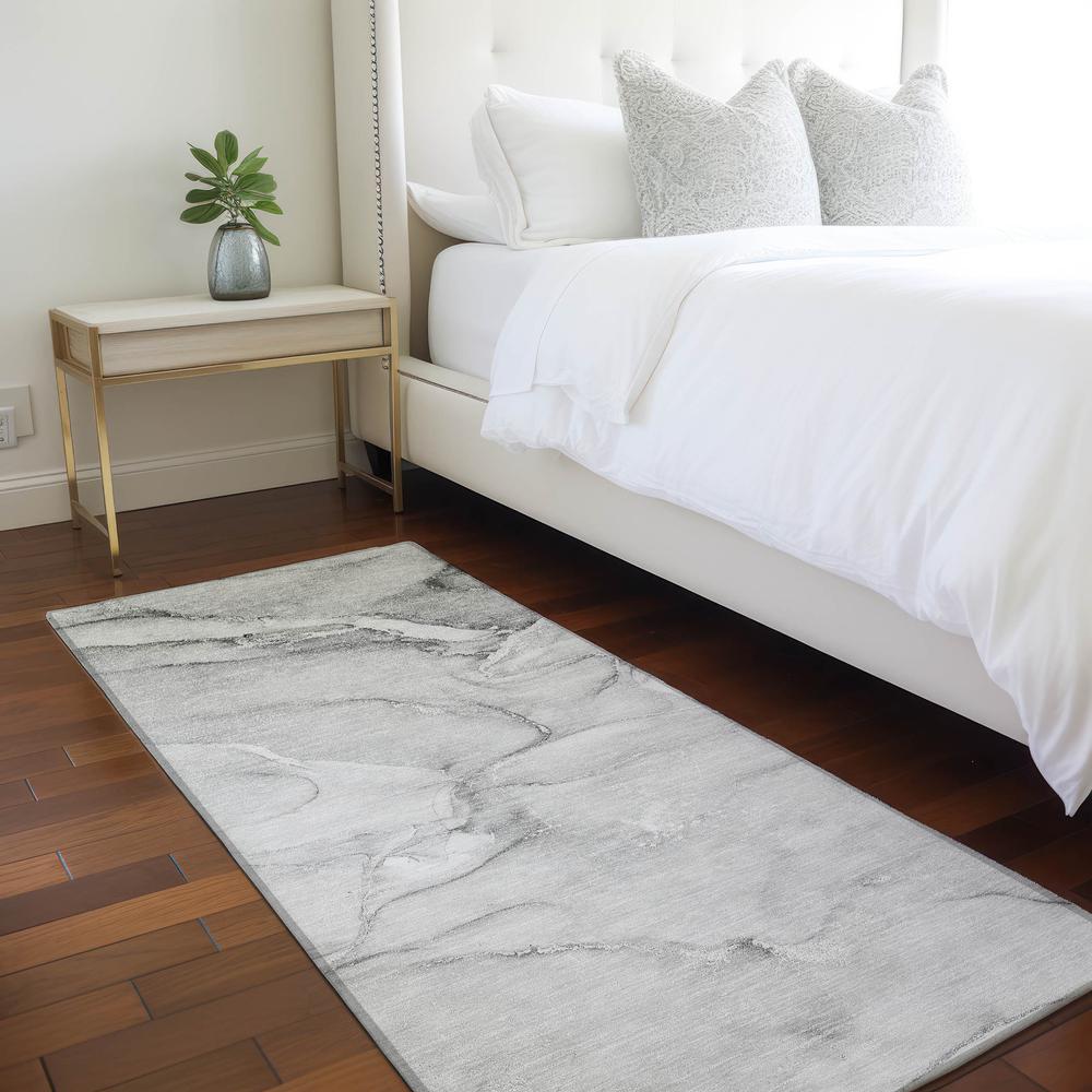Chantille ACN516 Gray 2'3" x 7'6" Rug. Picture 6