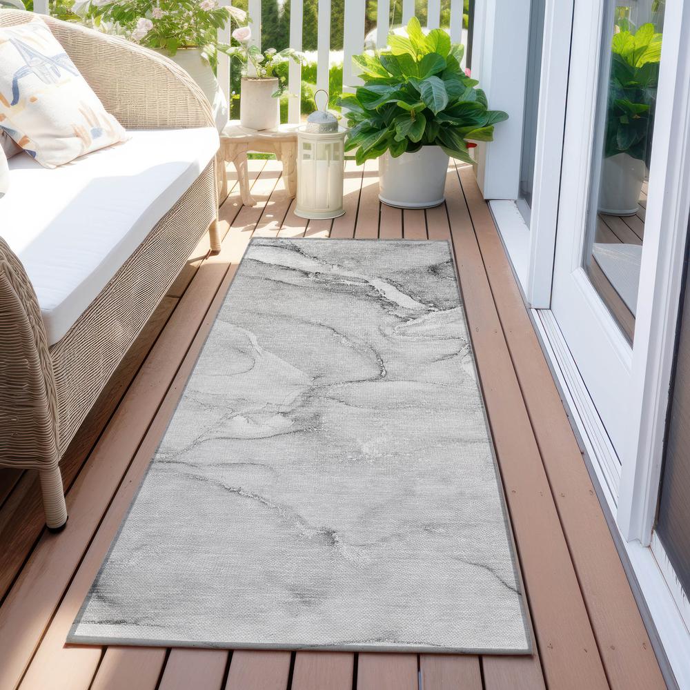 Chantille ACN516 Gray 2'3" x 7'6" Rug. Picture 7