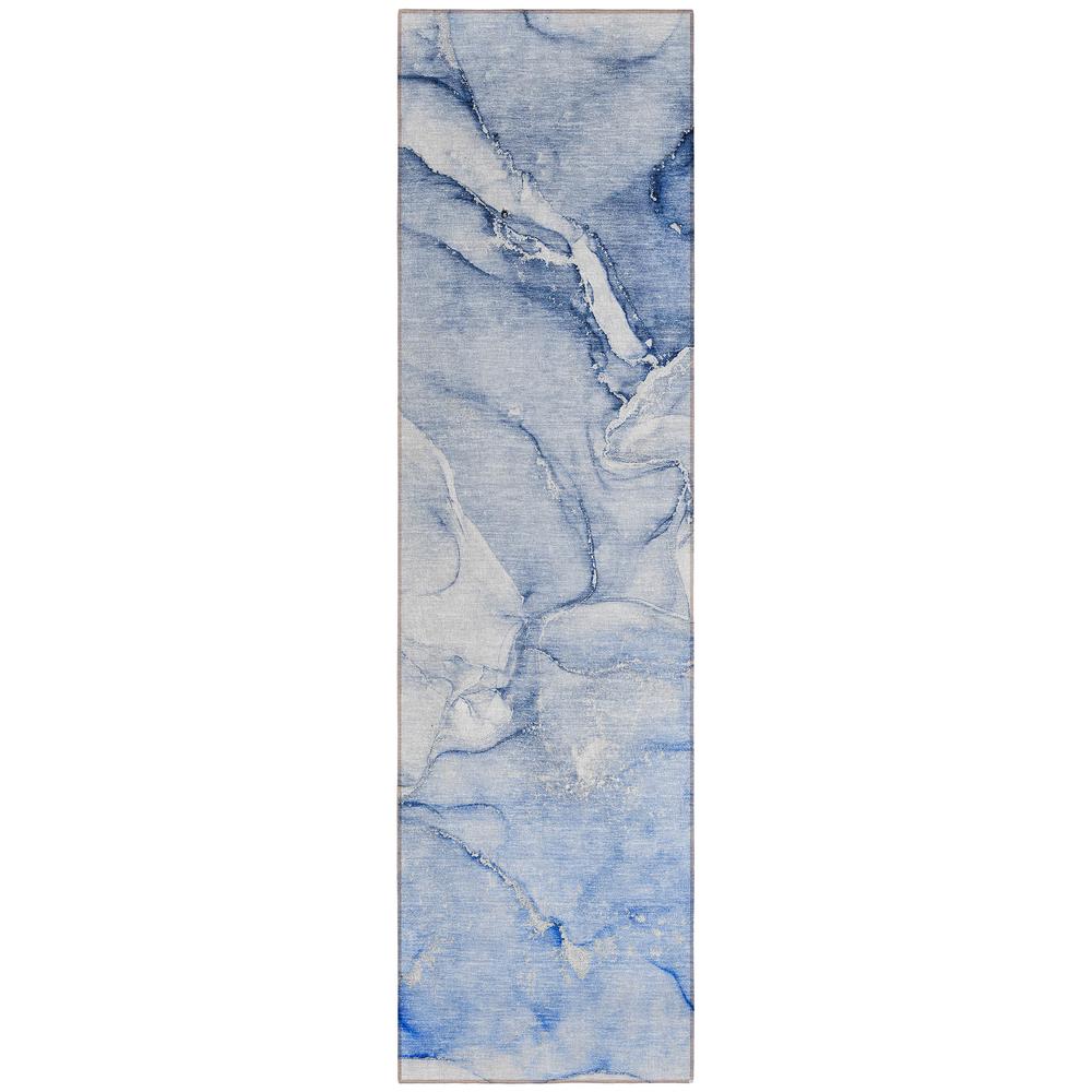 Chantille ACN516 Blue 2'3" x 7'6" Rug. Picture 1