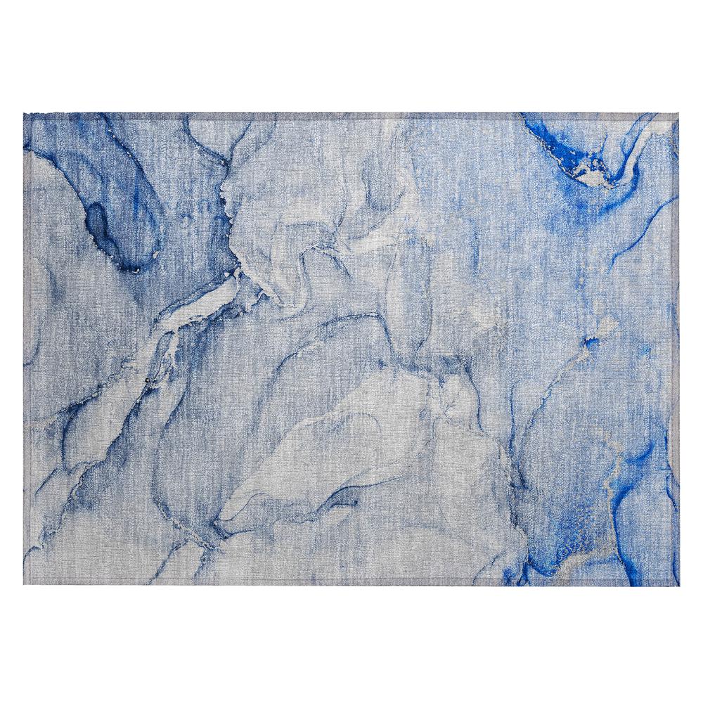 Chantille ACN516 Blue 1'8" x 2'6" Rug. Picture 1