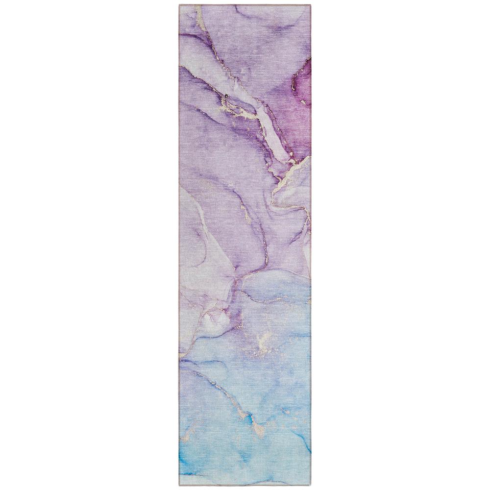 Chantille ACN516 Purple 2'3" x 7'6" Rug. Picture 1